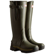 Hunter Green Balmoral Tall Adjustable Side Wellington Boots