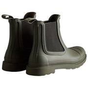 Hunter Green Comando Chelsea Boots