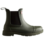 Hunter Green Comando Chelsea Boots