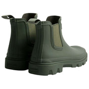 Hunter Green Downpour Chelsea Boots
