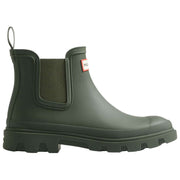 Hunter Green Downpour Chelsea Boots