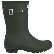 Hunter Green Original Short Tartan Lined Wellington Boots