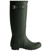 Hunter Green Original Tall Tartan Lined Wellington Boots