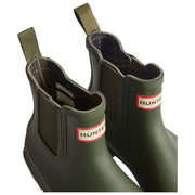 Hunter Green Original Tartan Lined Chelsea Boots