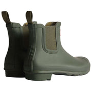 Hunter Green Original Tartan Lined Chelsea Boots