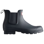 Hunter Navy Original Chelsea Boots