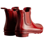 Hunter Red Original Gloss Chelsea Boots