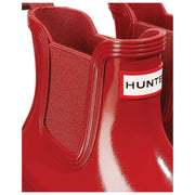 Hunter Red Original Gloss Chelsea Boots