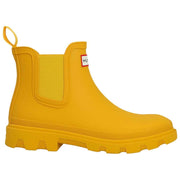 Hunter Yellow Downpour Chelsea Boots