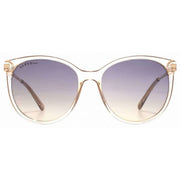 Lipsy London Peach Diamante Round Sunglasses