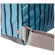 Roka Blue Bantry B Small Recycled Canvas Backpack