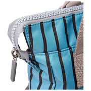 Roka Blue Bantry B Small Recycled Canvas Backpack