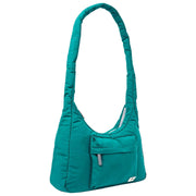 Roka Blue Belsize Medium Taslon Crossbody Bag