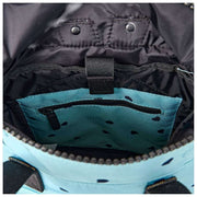 Roka Blue Canfield B Small Recycled Canvas Backpack