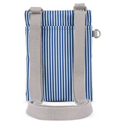 Roka Blue Chelsea Hickory with Red Recycled Canvas Sling Bag