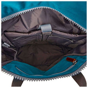 Roka Blue Finchley Large Recycled Canvas Backpack