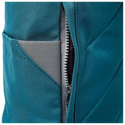 Roka Blue Finchley Large Recycled Canvas Backpack
