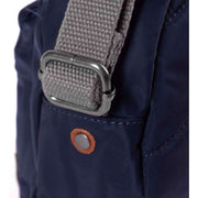Roka Blue Paddington B Small Sustainable Nylon Crossbody Bag