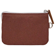 Roka Brown Carnaby Small Recycled Canvas Wallet