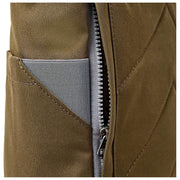 Roka Brown Finchley Large Recycled Canvas Backpack