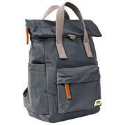 Roka Grey Canfield B Small Recycled Nylon Backpack