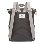 Roka Grey Finchley A Large Sustainable Canvas Backpack