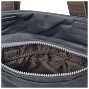 Roka Grey Stratford Small Recycled Nylon Crossbody Bag
