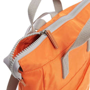 Roka Orange Bantry B Small Sustainable Nylon Backpack
