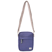 Roka Purple Bond Recycled Canvas Crossbody Bag