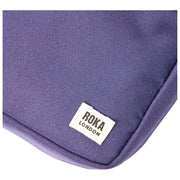 Roka Purple Bond Recycled Canvas Crossbody Bag