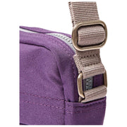 Roka Purple Bond Small Recycled Canvas Crossbody Bag