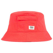 Roka Red Bedford Recycled Nylon Bucket Hat