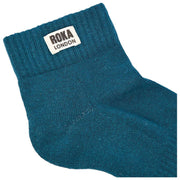 Roka Wembley Ankle Socks - Teal Blue