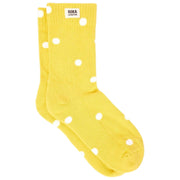 Roka Wimbledon Crew Socks - Yellow Dot