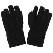 Superdry & Co Black Heritage Rib Knit Gloves