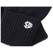 Superdry & Co Black SD Logo Knitted Gloves