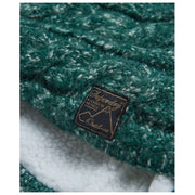 Superdry & Co Green Tweed Cable Snood