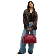 Superdry & Co Red Vintage Bowling Bag