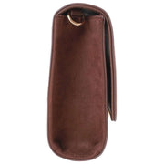Valentino Brown Pochette Flap Bag