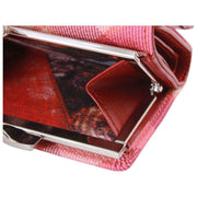 Vivienne Westwood Pink Buccia D'Arancia Small Frame Purse