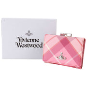 Vivienne Westwood Pink Buccia D'Arancia Small Frame Purse