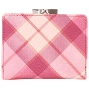 Vivienne Westwood Pink Buccia D'Arancia Small Frame Purse