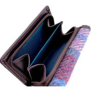 maccessori-pink-harris-tweed-trifold-purse-34629819