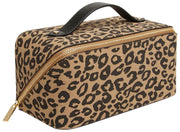 Alice Wheeler London Black Animal Print Train Case