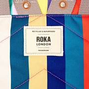 Roka Green Canfield B Medium Recycled Canvas Backpack