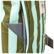 Roka Blue Canfield B Small Recycled Canvas Backpack