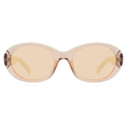 A.Kjaerbede Beige Anma Sunglasses