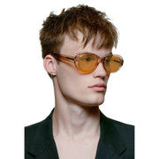 A.Kjaerbede Beige Anma Sunglasses