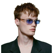 A.Kjaerbede Beige Will Sunglasses
