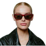 A.Kjaerbede Burgundy Fame Sunglasses